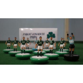 Subbuteo Andrew  Table Soccer Panathinaikos 1983-1984 on Lightweight Bases
